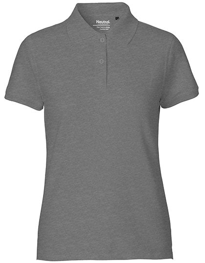 Neutral - Classic Dames Polo - Dark Heather
