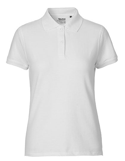 Neutral - Classic Dames Polo - White
