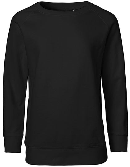 Neutral - Classic Kinder Sweater - Black - 100% Biologisch Katoen