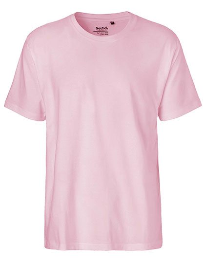 Neutral - Classic  T-Shirt - Light Pink - 100% Biologisch Katoen