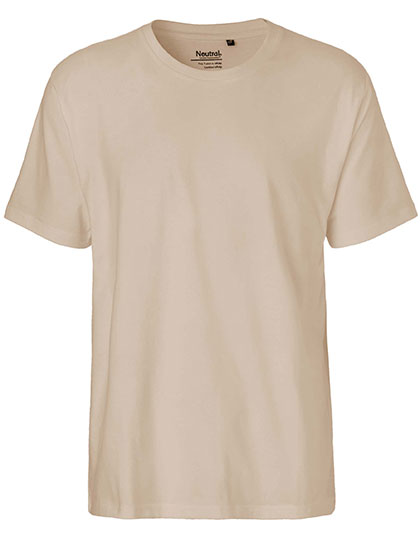 Neutral - Classic  T-Shirt - Sand - 100% Biologisch Katoen