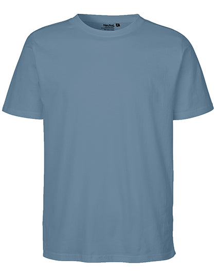 Neutral - Regular Unisex T-Shirt - Dusty Indigo - 100% Biologisch Katoen