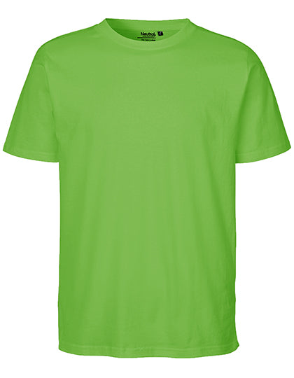 Neutral - Regular Unisex T-Shirt - Lime - 100% Biologisch Katoen