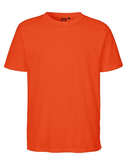 Neutral - Regular Unisex T-Shirt - Orange - 100% Biologisch Katoen