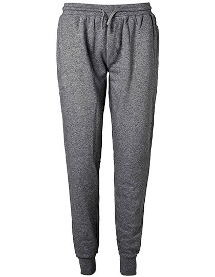 Neutral - Sweatpants With Cuff And Zip Pocket - Dark Heather