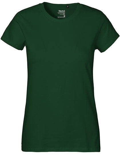 Neutral - Classic Dames T-Shirt - Bottle Green - 100% Biologisch Katoen