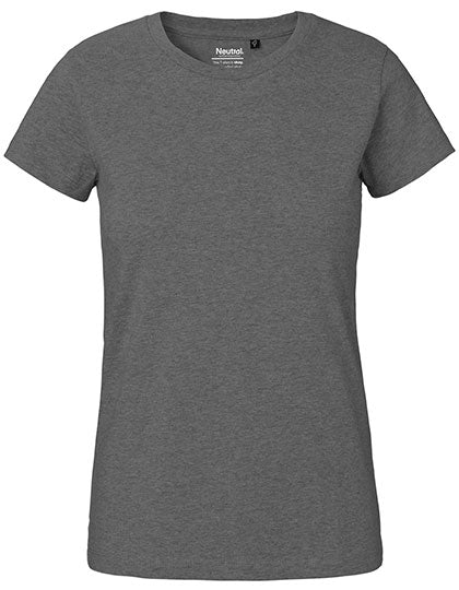 Neutral - Classic Dames T-Shirt - Dark Heather - 100% Biologisch Katoen