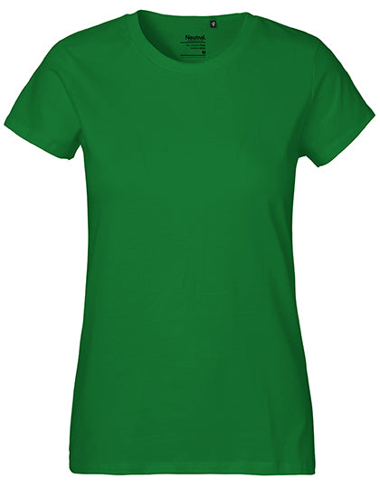 Neutral - Classic Dames T-Shirt - Green - 100% Biologisch Katoen