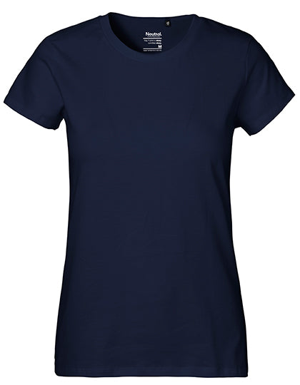 Neutral - Classic Dames T-Shirt - Navy - 100% Biologisch Katoen