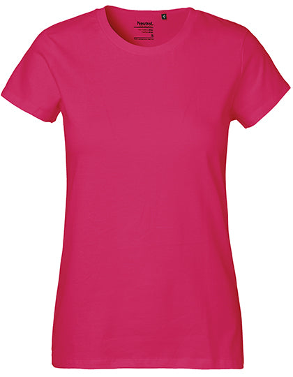 Neutral - Classic Dames T-Shirt - Pink - 100% Biologisch Katoen