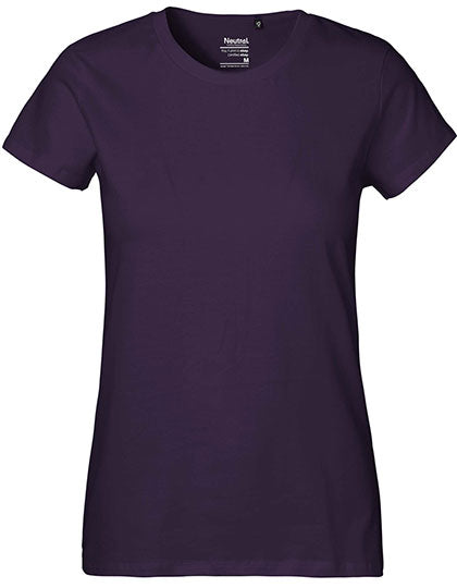 Neutral - Classic Dames T-Shirt - Purple - 100% Biologisch Katoen
