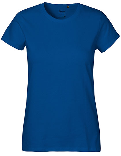 Neutral - Classic Dames T-Shirt - Royal - 100% Biologisch Katoen