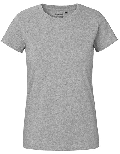 Neutral - Classic Dames T-Shirt - Sport Grey - 100% Biologisch Katoen