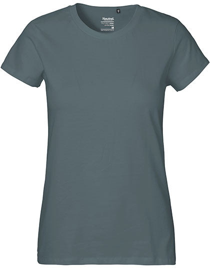 Neutral - Classic Dames T-Shirt - Teal - 100% Biologisch Katoen
