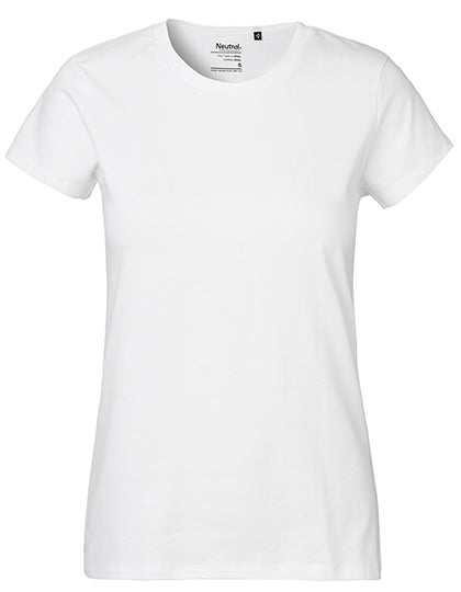 Neutral - Classic Dames T-Shirt - White - 100% Biologisch Katoen