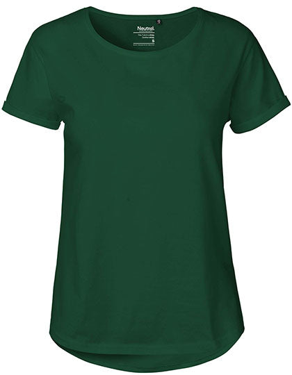 Neutral - Ladies´ Roll Up Sleeve T-Shirt - Bottle Green