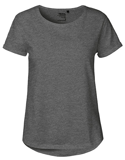 Neutral - Ladies´ Roll Up Sleeve T-Shirt - Dark Heather