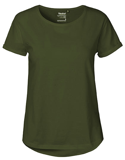 Neutral - Ladies´ Roll Up Sleeve T-Shirt - Military
