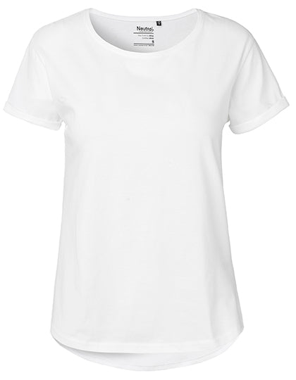 Neutral - Ladies´ Roll Up Sleeve T-Shirt - White