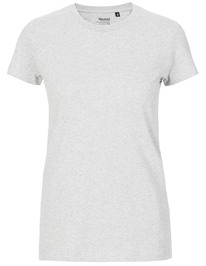 Neutral - Fit Dames T-shirt - Ash Grey - 100% Biologisch Katoen