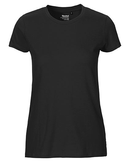 Neutral - Fit Dames T-shirt - Black - 100% Biologisch Katoen