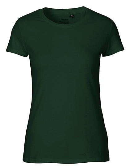 Neutral - Fit Dames T-shirt - Bottle Green - 100% Biologisch Katoen
