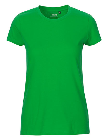 Neutral - Fit Dames T-shirt - Green - 100% Biologisch Katoen