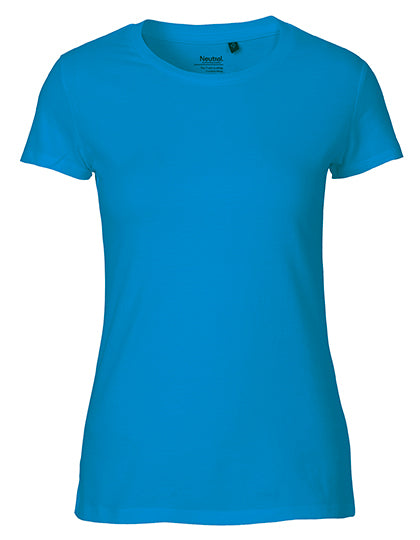 Neutral - Fit Dames T-shirt - Sapphire - 100% Biologisch Katoen