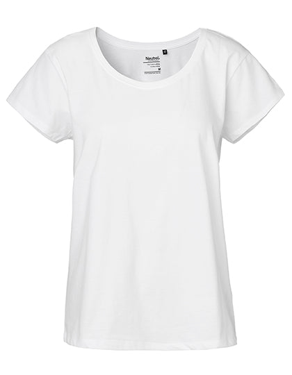 Neutral - Loose Fit Dames T-Shirt - White