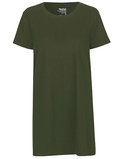 Neutral - Extra Lang Dames T-Shirt - Military