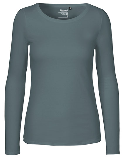 Neutral - Lange Mouwen Dames T-Shirt - Teal