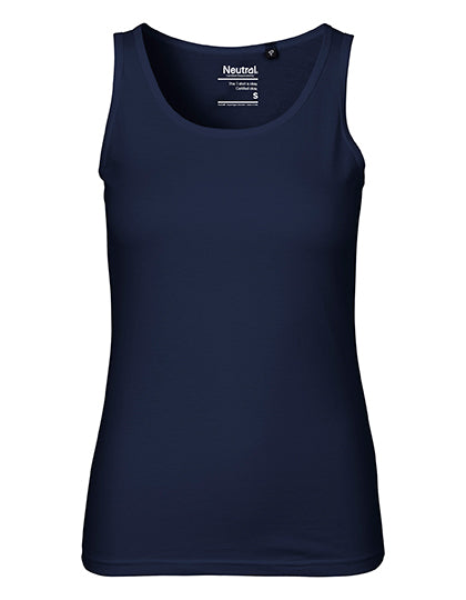 Neutral - Mouwloze Dames Tank Top - Navy - 100% Biologisch Katoen