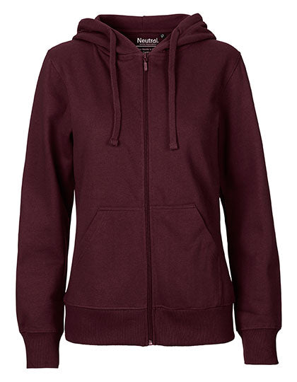 Neutral - Ladies´ Zip Hoodie - Bordeaux