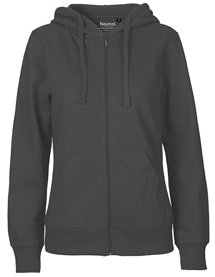 Neutral - Ladies´ Zip Hoodie - Charcoal
