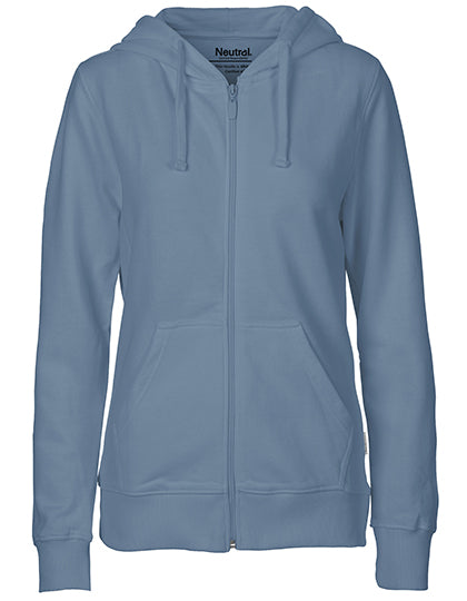 Neutral - Ladies´ Zip Hoodie - Dusty Indigo