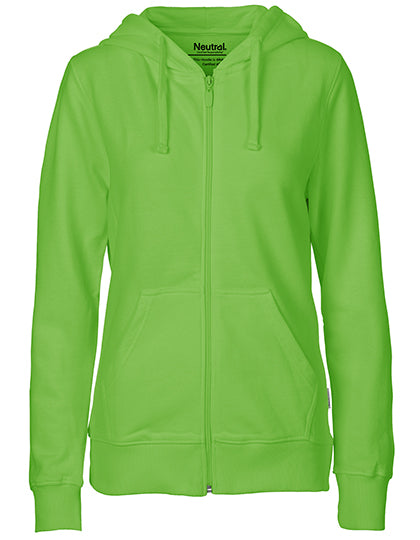 Neutral - Ladies´ Zip Hoodie - Lime