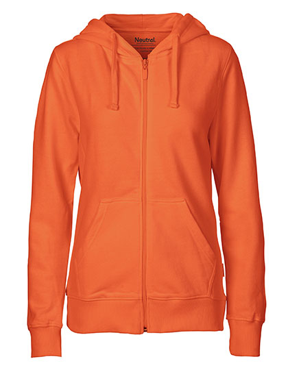 Neutral - Ladies´ Zip Hoodie - Orange
