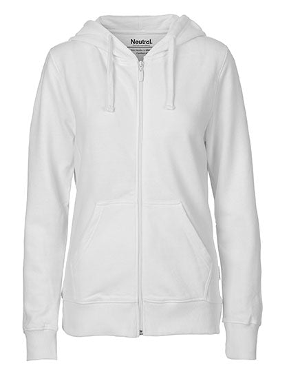 Neutral - Ladies´ Zip Hoodie - White