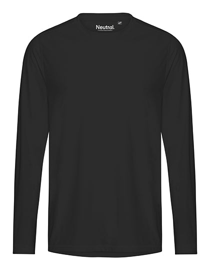 Neutral - Recycled Performance Long Sleeve T-Shirt - Black