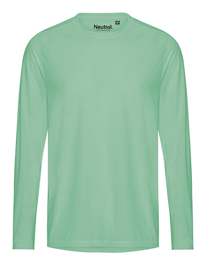 Neutral - Recycled Performance Long Sleeve T-Shirt - Dusty Mint