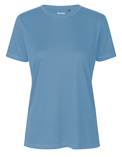 Neutral - Recycled Performance Dames T-Shirt - Dusty Indigo
