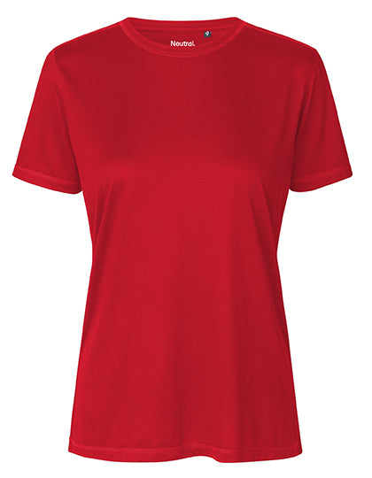 Neutral - Recycled Performance Dames T-Shirt - Red