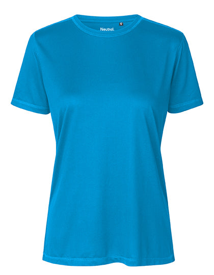 Neutral - Recycled Performance Dames T-Shirt - Sapphire