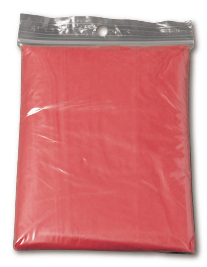 L-Merch - Oxford Poncho - Red