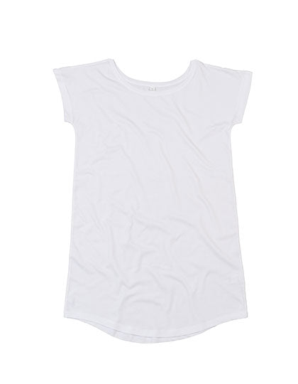 Mantis - Loose Fit Dames T-Shirt Jurk - White
