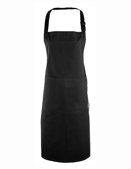Premier Workwear - Apron (Fairtrade Cotton) - Black (ca. Pantone Black C)
