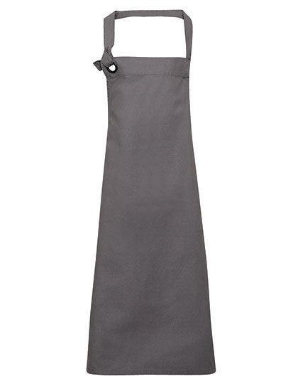 Premier Workwear - Calibre Heavy Cotton Canvas Bib Apron - Dark Grey
