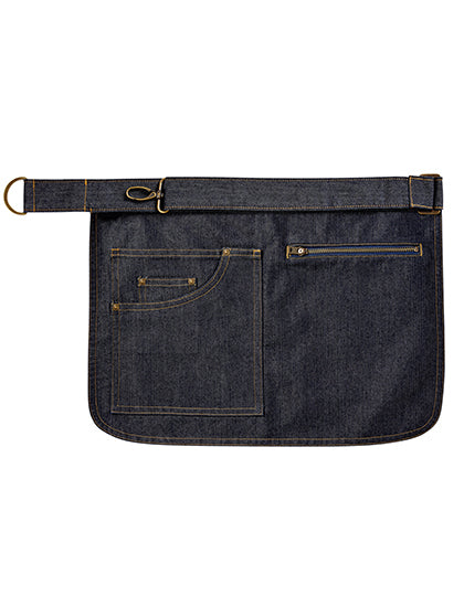 Premier Workwear - Metro Utility Hip Apron - Indigo Denim (ca. Pantone 2380C)