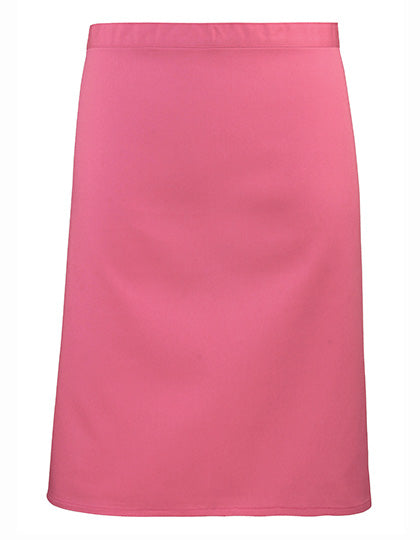 Premier Workwear - Colours Collection Mid Length Apron - Fuchsia (ca. Pantone 219C)