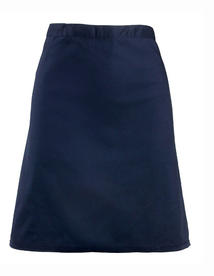 Premier Workwear - Colours Collection Mid Length Apron - Navy (ca. Pantone 2766C)